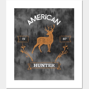 American Hunter 1987 - Buck Posters and Art